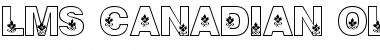 Download LMS Canadian Olympic Spirit Regular Font Title Preview
