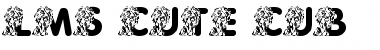 Download LMS Cute Cub Regular Font Title Preview