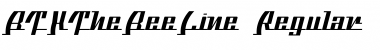Download BTX The Bee Line Regular Font Title Preview