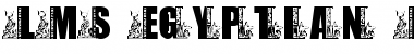 Download LMS Egyptian Bookends Regular Font Title Preview