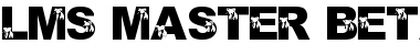Download LMS Master Beta Mike Regular Font Title Preview