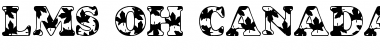 Download LMS Oh Canada Regular Font Title Preview