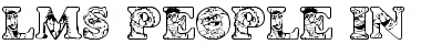 Download LMS People In The Neighborhood Regular Font Title Preview