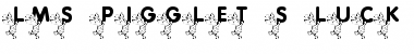Download LMS Pigglet's Luck Of The Irish Regular Font Title Preview