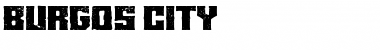 Download Burgos city Regular Font Title Preview
