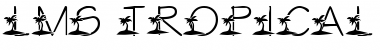 Download LMS Tropical Island Dream Regular Font Title Preview