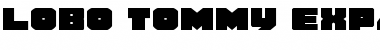 Download Lobo Tommy Expanded Expanded Font Title Preview