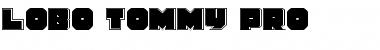 Download Lobo Tommy Pro Regular Font Title Preview