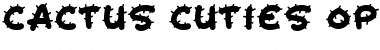 Download Cactus Cuties Regular Font