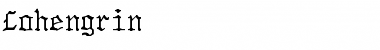 Download Lohengrin Regular Font Title Preview