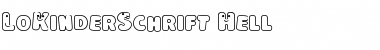 Download LoKinderSchrift Hell Font Title Preview