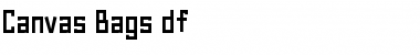 Download Canvas Bags Regular Font Title Preview