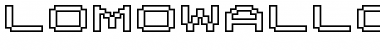 Download LomoWallOutline LT Std 100 Regular Font Title Preview