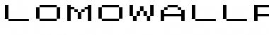 Download LomoWallPixel LT Std 0 Regular Font Title Preview