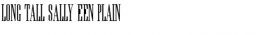 Download Long Tall Sally EEN Plain Font Title Preview