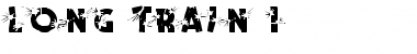 Download Long Train 1 Regular Font Title Preview