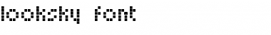 Download Looksky Font Regular Font Title Preview