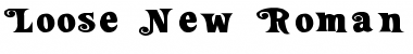 Download Loose New Roman Wide Swash Regular Font Title Preview