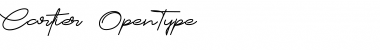 Download Cartier Regular Font Title Preview