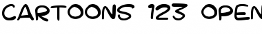 Download Cartoons 123 Regular Font Title Preview