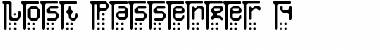 Download Lost Passenger 4 Regular Font Title Preview