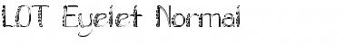 Download LOT Eyelet Normal Font Title Preview