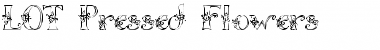 Download LOT Pressed Flowers Regular Font Title Preview