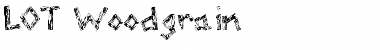 Download LOT Woodgrain Regular Font Title Preview