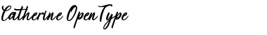 Download Catherine Regular Font Title Preview