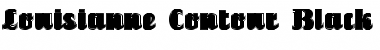 Download Louisianne Contour Regular Font Title Preview