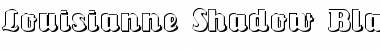 Download Louisianne Shadow Regular Font Title Preview