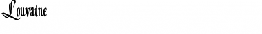 Download Louvaine normal Font Title Preview