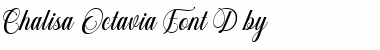 Download Chalisa Oktavia Regular Font Title Preview