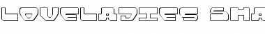 Download Loveladies Shadow Shadow Font Title Preview