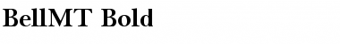 Download BellMT Bold Font Title Preview