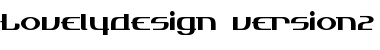 Download Lovelydesign version2 Font Title Preview