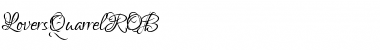 Download LoversQuarrelROB Regular Font Title Preview