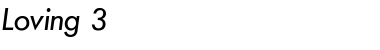 Download Loving 3 Italic Font Title Preview