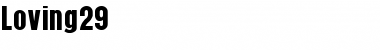 Download Loving29 Regular Font Title Preview