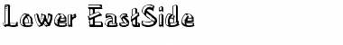 Download Lower-EastSide Regular Font Title Preview