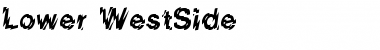Download Lower-WestSide Regular Font Title Preview