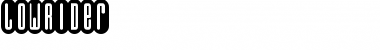 Download LowRider Regular Font Title Preview