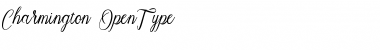 Download Charmington Regular Font Title Preview