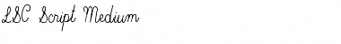 Download LSC Script Medium Font Title Preview