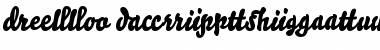 Download Bello Script Ligatures Font Title Preview