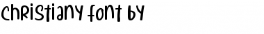 Download Christiany Regular Font Title Preview