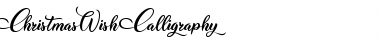 Download Christmas Wish Calligraphy Font Title Preview