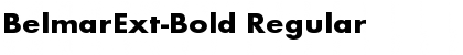 Download BelmarExt-Bold Regular Font Title Preview