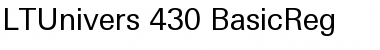 Download LTUnivers 430 BasicReg Regular Font Title Preview