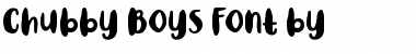 Download Chubby Boys Regular Font Title Preview